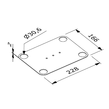 ALUVISION Omni-55 spacer 186/248 Z