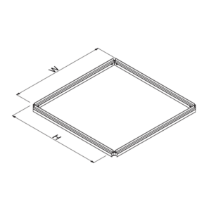 Step frame 1000*1000 A