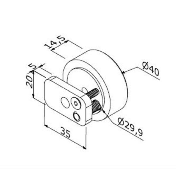 ALUVISION Insert D30 M6 A